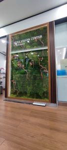 Preserved Moss Green Wall